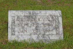 Gertrude <I>Kimball</I> Vines 
