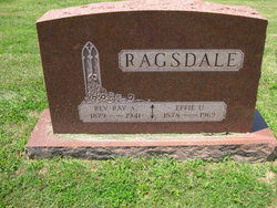 Effie W <I>Underwood</I> Ragsdale 
