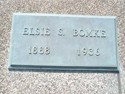 Elsie S <I>Satorius</I> Bomke 