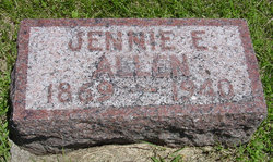 Jennie <I>Byrd</I> Allen 