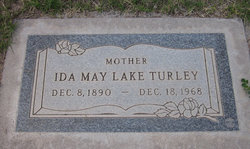 Ida May <I>Lake</I> Turley 