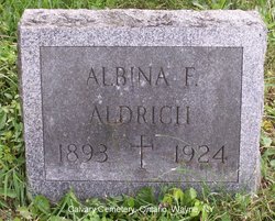 Albina F Aldrich 