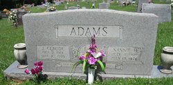 Nannie <I>Hyatt</I> Adams 