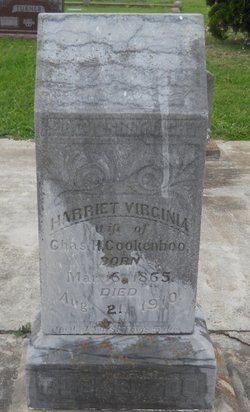 Harriet Virginia <I>Raymond</I> Cookenboo 