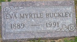 Eva Myrtle <I>Smith</I> Buckley 