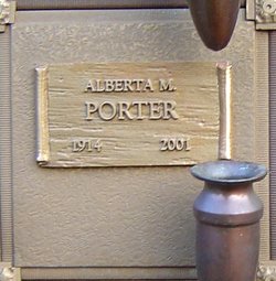 Alberta Mary <I>McKinley</I> Porter 