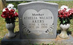 Athelia <I>Walker</I> Akers 