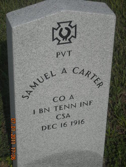 Pvt Samuel Arch Carter 
