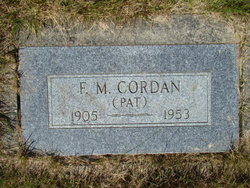 Francis M “Pat” Cordan 