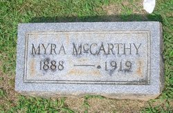 Myra Jane <I>Anderson</I> McCarthy 