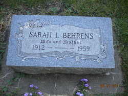 Sarah I Behrens 