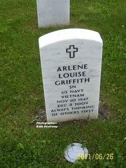 Arlene Louise “Allie” <I>Kennett</I> Griffith 