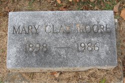 Mary Gertrude <I>Clay</I> Moore 