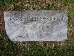 Lentis <I>Matthews</I> Brice 