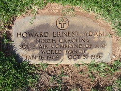 Howard Ernest Adams 