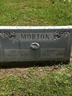 Sarah Agnes <I>Elder</I> Morton 