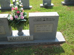 Blanche Jane <I>Dawkins</I> Ragsdale 