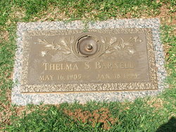 Thelma <I>Selby</I> Barnell 