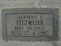 Herman Frederick William Tegtmeier 