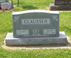 Gladys Lucille <I>Herman</I> Claussen 