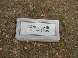 Agnes <I>Dawson</I> Fair 