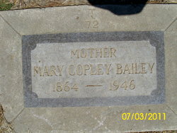 Mary Jane <I>Copley</I> Bailey 