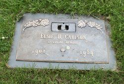 Elsie D. <I>Petersen</I> Carlson 