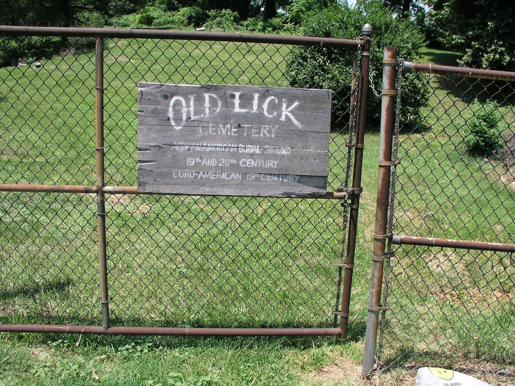 Old Lick Cemetery