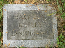 Infant Son Bosley 