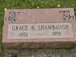 Grace Hataway <I>Bosley</I> Shambaugh 