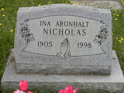 Ina <I>Aronhalt</I> Nicholas 
