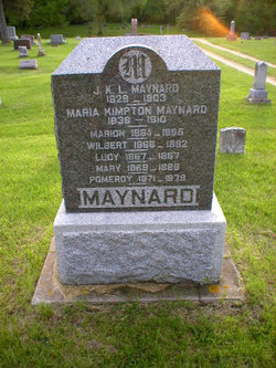 Maria June <I>Kimpton</I> Maynard 