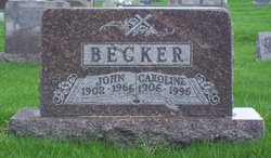 Caroline Josephine <I>Pflueger</I> Becker 