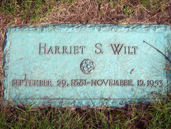 Harriet Sadie “Hattie” <I>Atchison</I> Wilt 