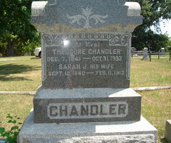 Sarah Jane “Aunt Sarah” <I>Richardson</I> Chandler 