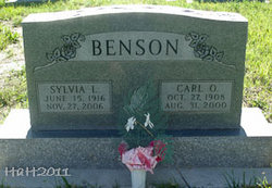 Sylvia Louise <I>Draves</I> Benson 
