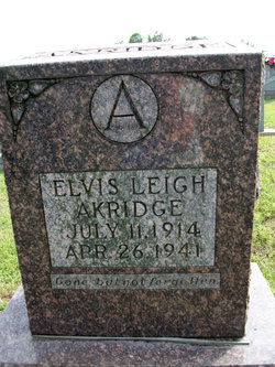 Elvis Leigh Akridge 