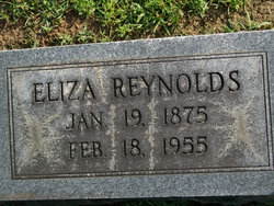 Eliza Etta <I>Creason</I> Reynolds 