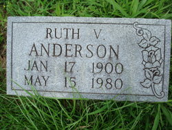 Ruth Virginia <I>Casteel</I> Anderson 