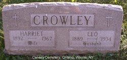 Harriet <I>Belknap</I> Crowley 