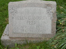 Helen Geraldine <I>Bosley</I> Peer 