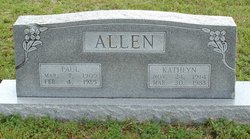 Kathlyn <I>Bay</I> Allen 