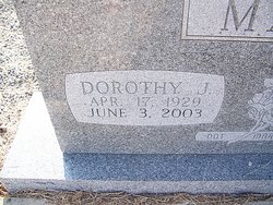 Dorothy J Marshall 