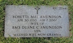 Bobetta Mae Amundson 