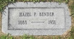 Hazel Pearl <I>Bender</I> Claycomb 