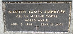 Martin James “Jim” Ambrose 