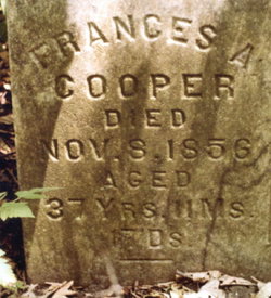 Frances Adaline <I>Garrison</I> Cooper 