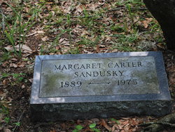 Margaret <I>Carter</I> Sandusky 