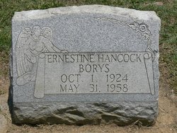 Ernestine <I>Hancock</I> Borys 