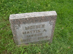 Martha A. “Mattie” <I>Warner</I> Morse 